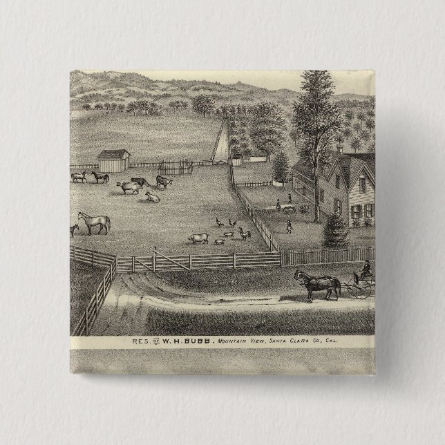 Bubb-Residenzen Button (Vorderseite)