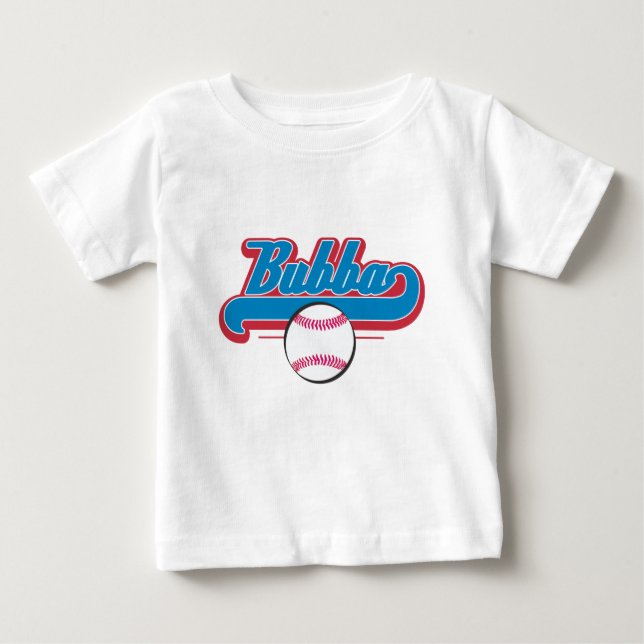 Bubba: Baseball Baby T-shirt (Vorderseite)