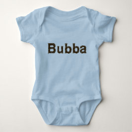 Bubba blaues Säuglingshemd Baby Strampler