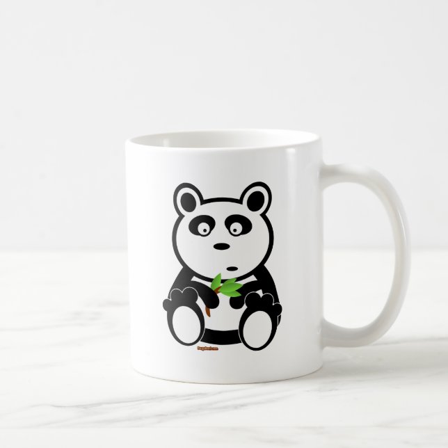 Bubba Panda-Bär Kaffeetasse (Rechts)