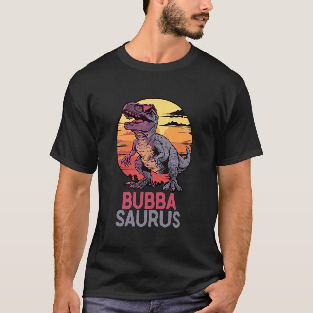 Bubba-Saurus T-Rex Dino Dinosaurier BubbaSaurus Lu T-Shirt (Vorderseite)