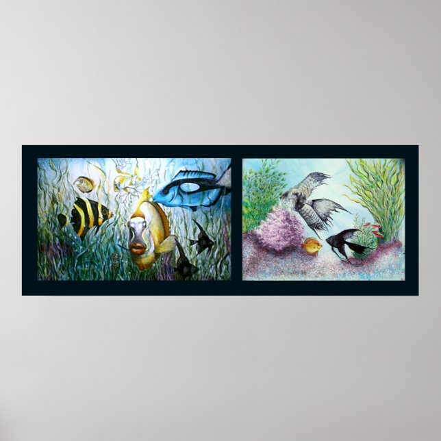 Bubba und Friends Collage Print Poster (Vorne)