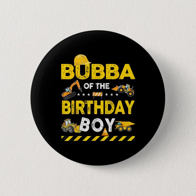 Bubba vom Geburtstagsbauer Birt Button (Vorderseite)