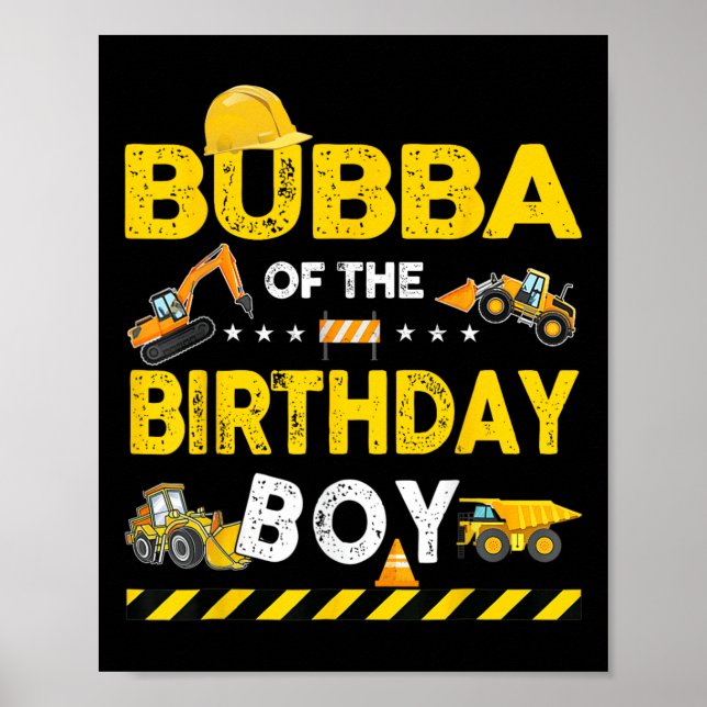 Bubba vom Geburtstagsbauer Birt Poster (Vorne)