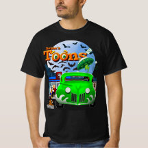 Bubbas Cartoon Frisierte Auto T-Shirt