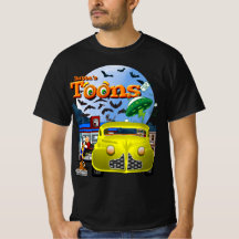 Bubbas Cartoon Frisierte Auto T-Shirt
