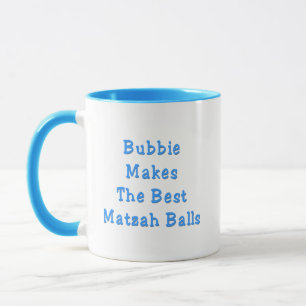 Bubbie macht die beste Matzoh Balls Pessach-Tasse Tasse