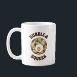 Bubble and Squeak Brunch UK British Food Cuisine Kaffeetasse<br><div class="desc">Das Design der Feinschmecker zeigt eine originelle Markerabbildungen von "Blase and Squeak",  einem klassischen britischen Lebensmittel,  das aus Kohl und Kartoffeln besteht und mit einem Ei überzogen ist.</div>