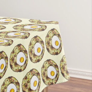 Bubble and Squeak Brunch UK British Food Cuisine Tischdecke