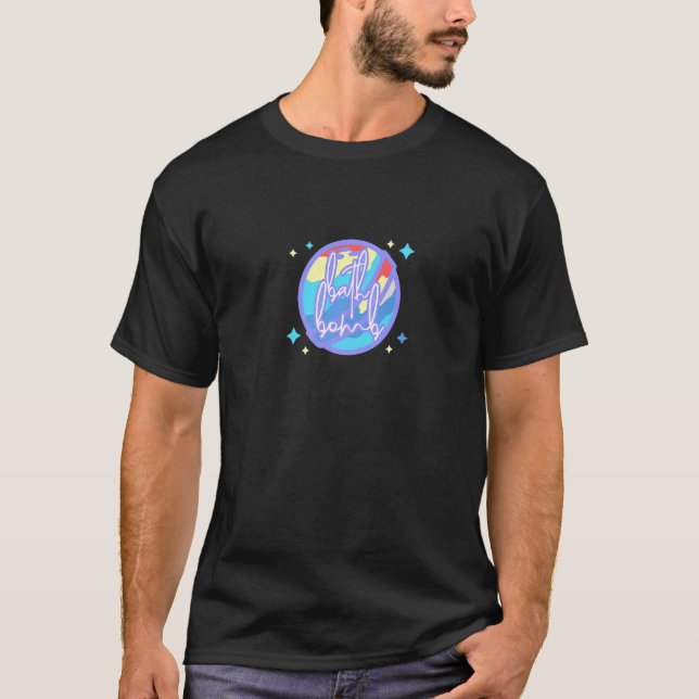 Bubble Bathtub Entspannungs-Bath-Bomben Enthusiast T-Shirt (Vorderseite)