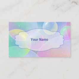 Bubble - Business Cards Visitenkarte