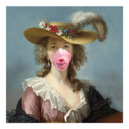 Bubble Gum Diva II Fotodruck