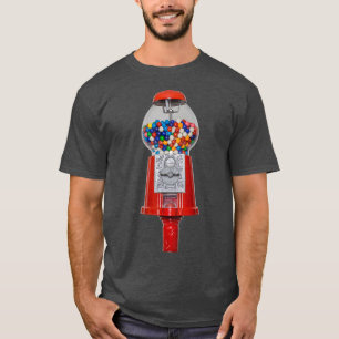 Bubble Gum Gumball Sweet Candy Machine Bubblegum6 T-Shirt