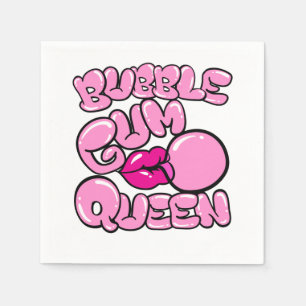 Bubble Gum Queen Bubblegum Serviette