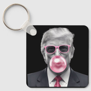 Bubble Gum Trump Donald Trump 2024 Wähle Trump Schlüsselanhänger