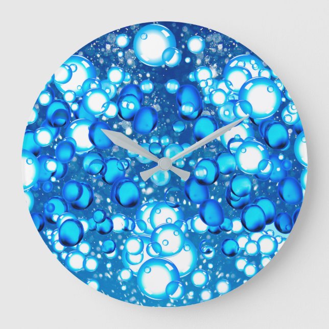 Bubble image for Round (Large) Wall Clock Große Wanduhr (Vorderseite)