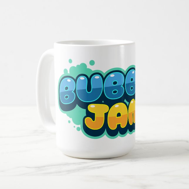 Bubble Jam Kaffeetasse (Vorderseite Links)