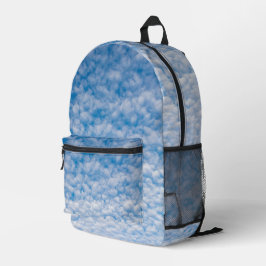Bubble Mammatus Wolken Blue Sky Nature Fotografy Bedruckter Rucksack
