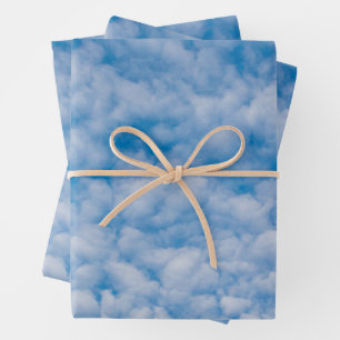 Bubble Mammatus Wolken Blue Sky Nature Fotografy Geschenkpapier Set