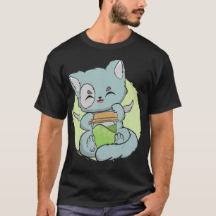Bubble Milk Tee Boba Kat Pastel Goth Neko Mochi Yu