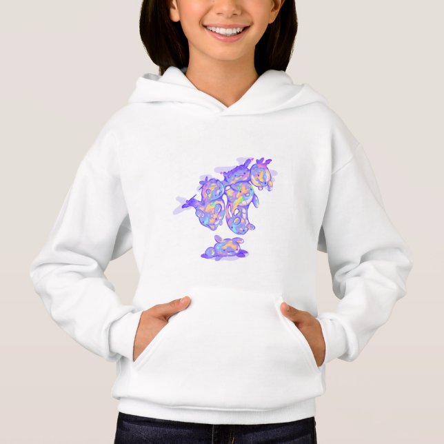 Bubble monsters hoodie (Vorderseite)