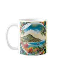 "Bubble of Paradise Tasse"