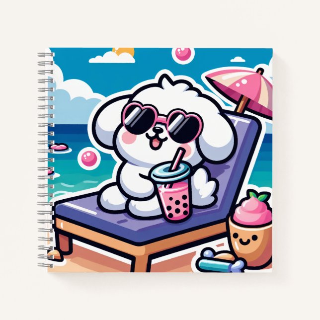 Bubble-Pup-Notebook Notizbuch (Vorderseite)