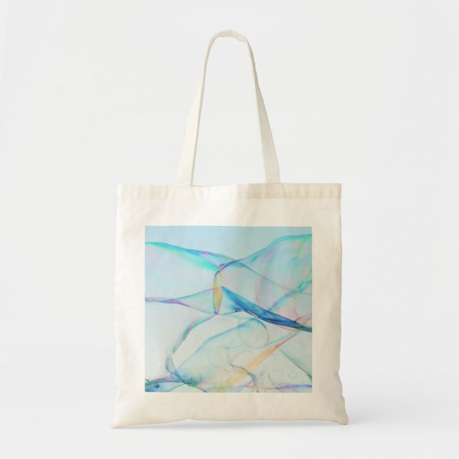bubble sky background many bubbles tote bag tragetasche (Vorne)