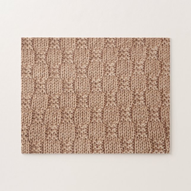 Bubble Strick Stitch Pattern von Shirley Taylor (Horizontal)