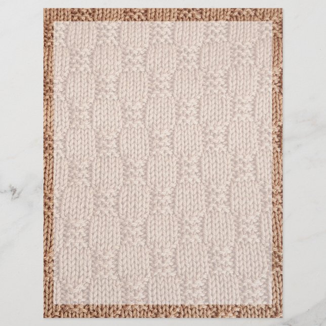 Bubble Strick Stitch Pattern von Shirley Taylor (Vorderseite)