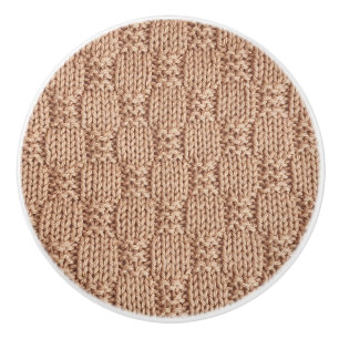 Bubble Strick Stitch Pattern von Shirley Taylor Keramikknauf