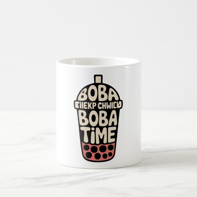 Bubble Tea Kaffeetasse (Mittel)