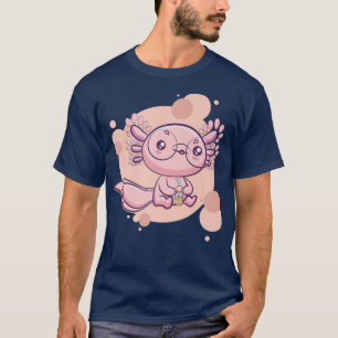 Bubble Tee Aolotl Boba Niedlich Kawaii Anime Paste