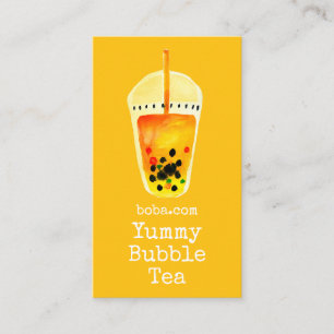 Bubble Tee Bar Settecentesimo Visitenkarte