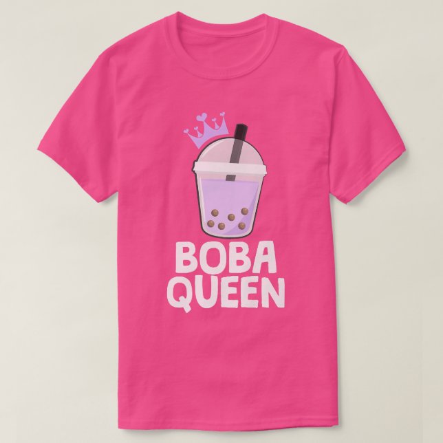 Bubble Tee Crown Boba Queen Tea Cully Premium (Design vorne)