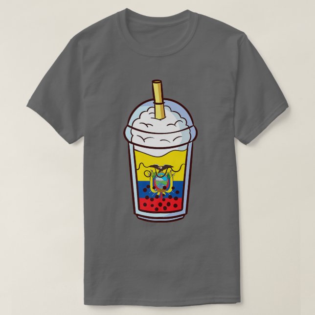 Bubble Tee Ecuador Ecuador Ecuadorian Premium (Design vorne)