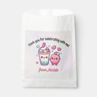 Bubble Thé Anniversaire Favoriser les sacs