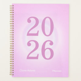 Bubblegum Aura Big Year Planner Planer