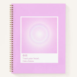 Bubblegum Aura Swatch Angel Number Notebook Notizbuch