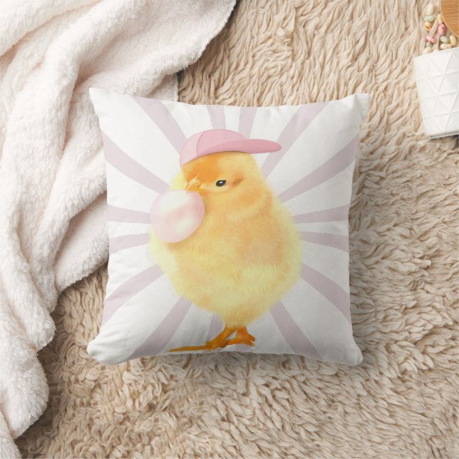 Bubblegum Baby Chick Kissen (Decke)