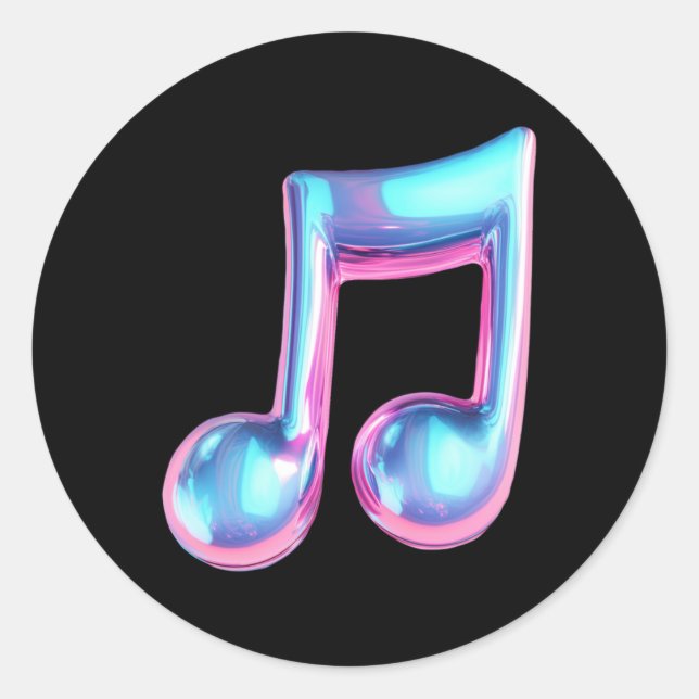 Bubblegum Beats Sticker (Vorderseite)