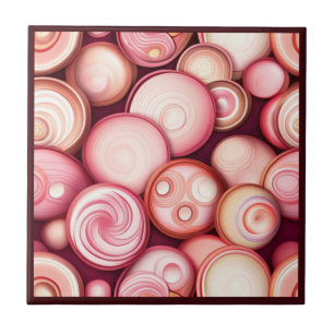 Bubblegum-Blasen Fliese