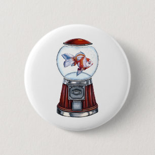 BubbleGum Goldfisch Button