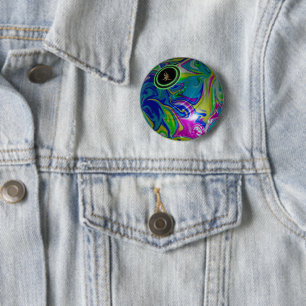 Bubblegum Lawinenschüssel, runder Abzeichen Button
