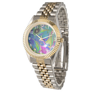 Bubblegum Lawn Bowl, Unisex Wristwatch Armbanduhr