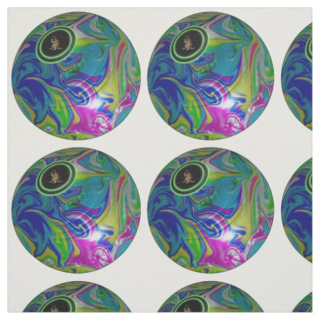 Bubblegum Marmorsäulen, Stoffe (Muster)