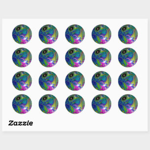 Bubblegum Pelouse Bowles, Stickers Rond