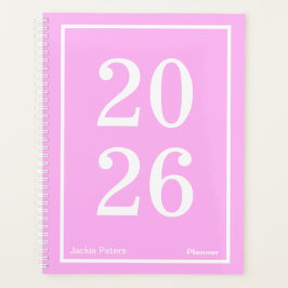 Bubblegum Pink Big Year Large Planer