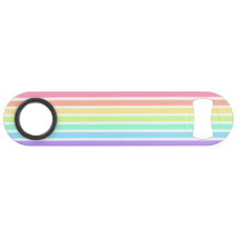 Bubblegum Regenbogen und weiße Streifen