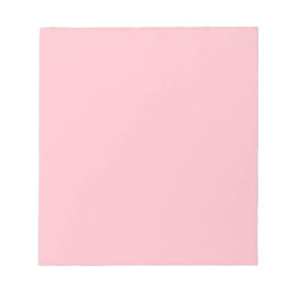 Bubblegum Rosa Farbe Notizblock